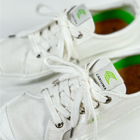 CARIUMA Off-White Canvas OCA LOW Women’s Size US8 - Picture 7 of 10